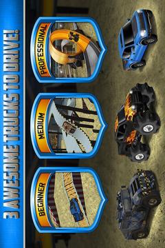 3D Monster Truck Parking Game截图