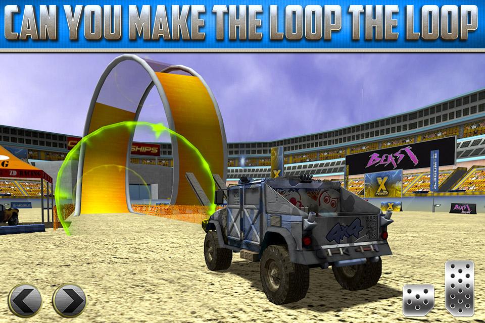 3D Monster Truck Parking Game截图3