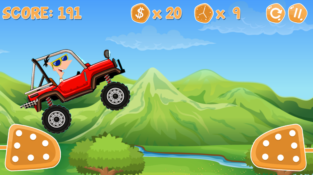 Mountain Climb : Phineas Adventure截图2