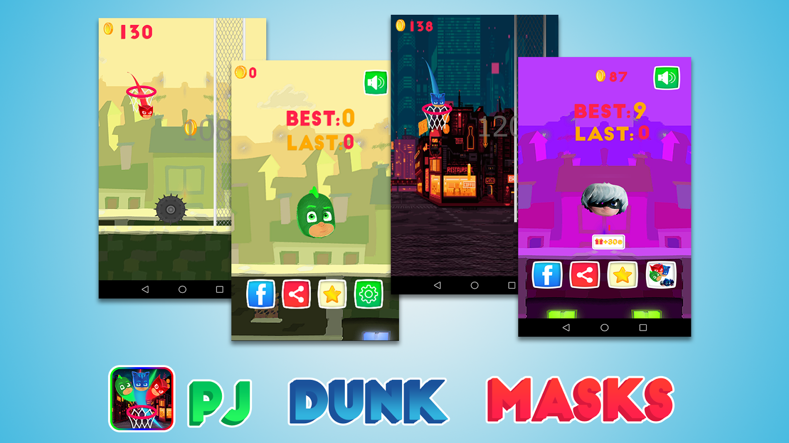 Pj Dush Masks Games截图2