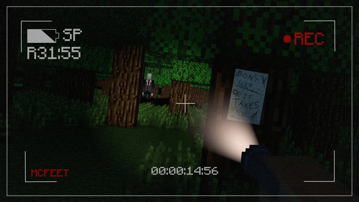 Addon Slenderman 2018 for MCPE截图1