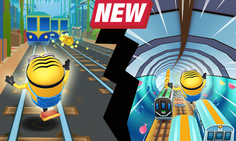 Subway Banana Rush Minion Surf Legend Adventure截图2