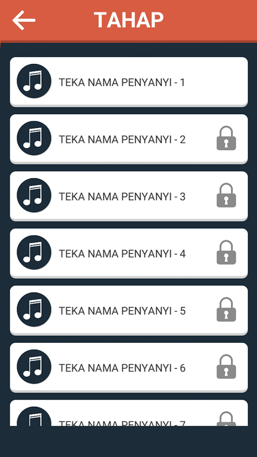 Teka Nama Lagu & Penyanyi截图2