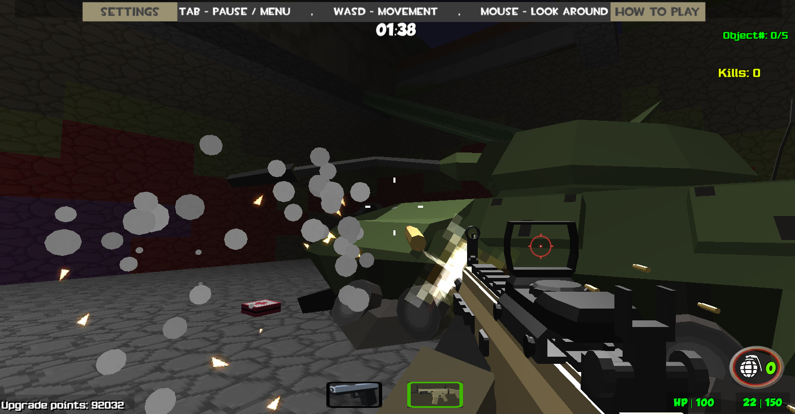 Zombie Arena 3D Survival Offline截图3