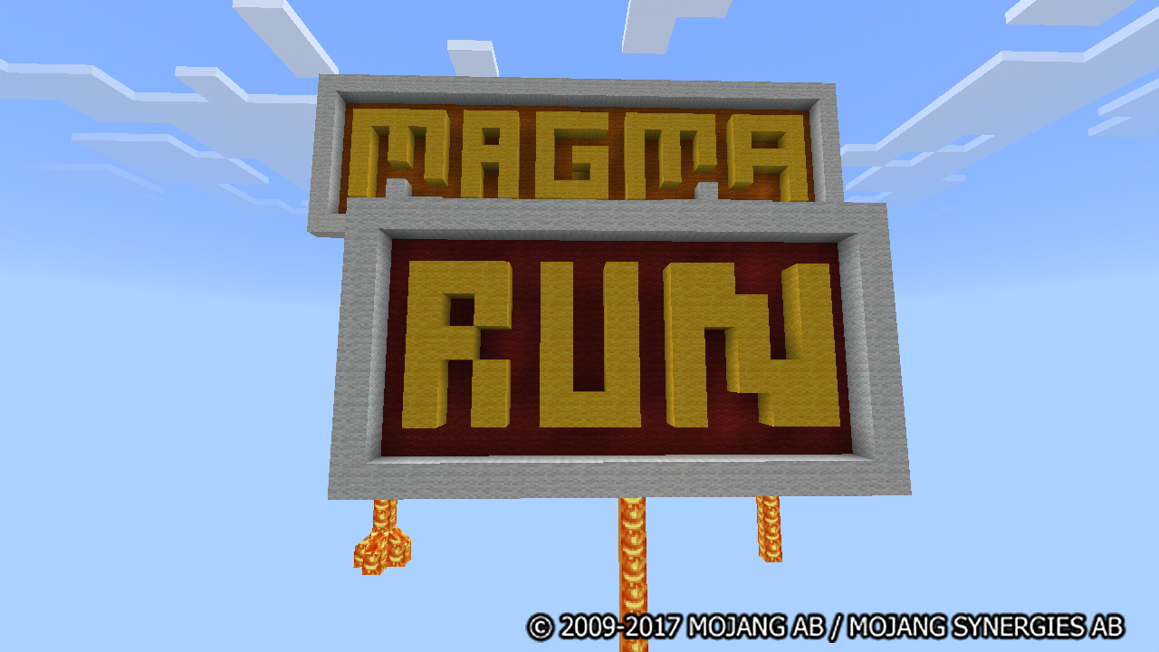 Floor Is Magma. MCPE Parkour Maps截图5