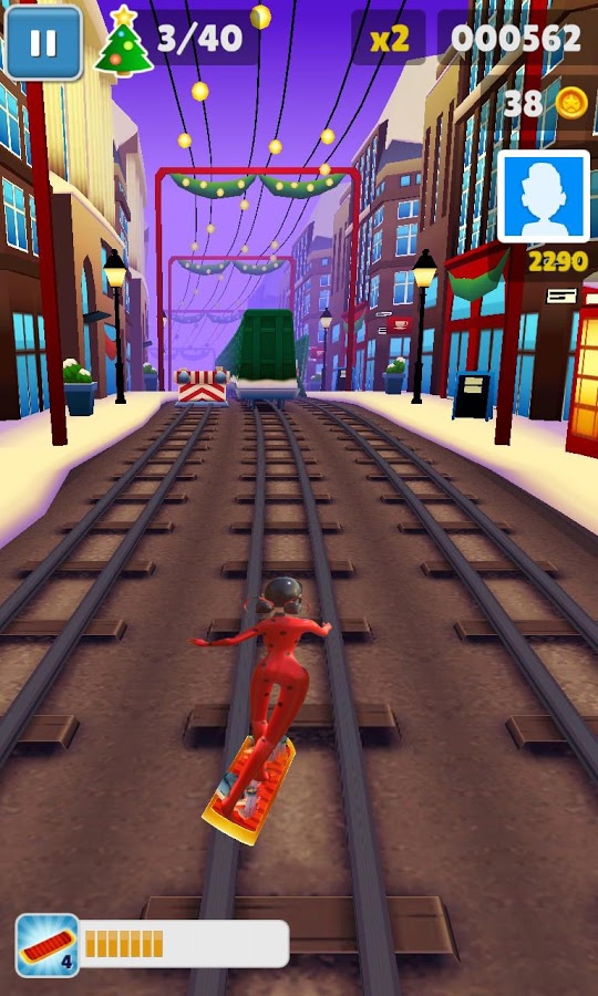 Adventure Miraculous Ladybug Subway Run 3截图5