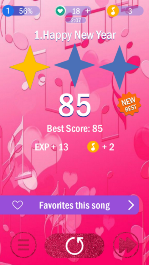 Pink Piano Tiles 2019截图4