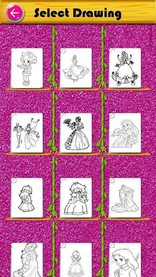 Learn to color Princesses截图1