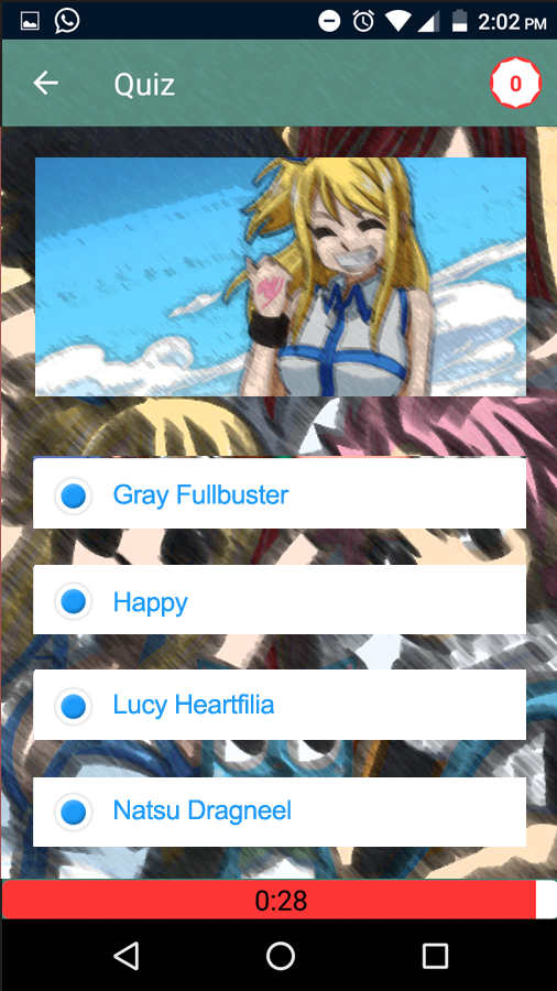 Guess Fairy Tail Trivia Quiz截图2