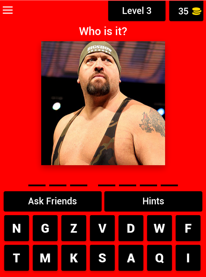 WWE SUPER STAR GUESS截图3