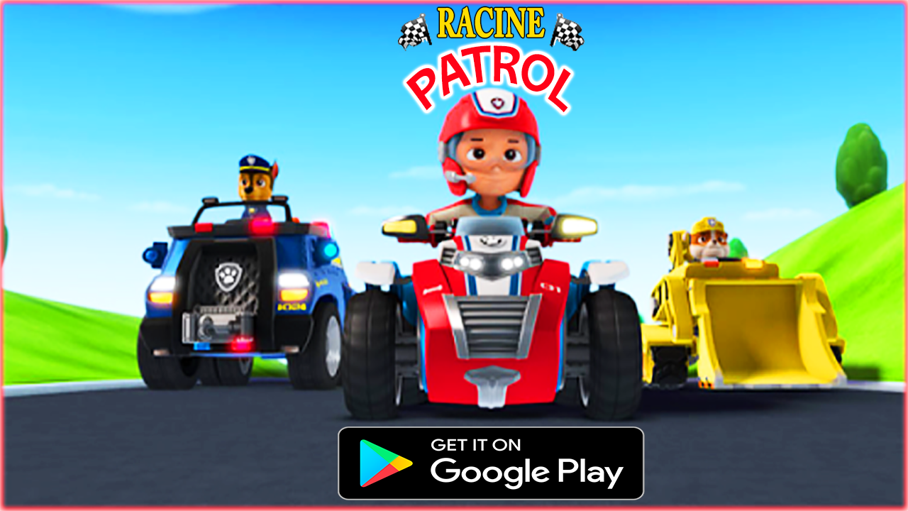 super Paw Racing Patrol: pups kids截图5