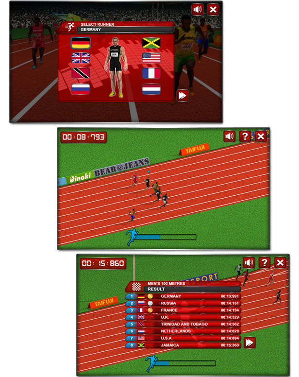 100 Metres Race截图5