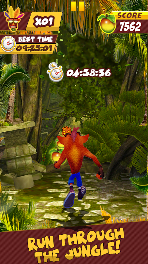 Crash Bandicoot Legends Rush: Adventure 3D截图4