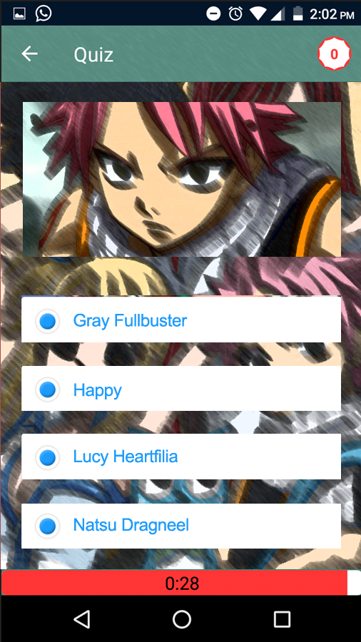 Guess Fairy Tail Trivia Quiz截图3