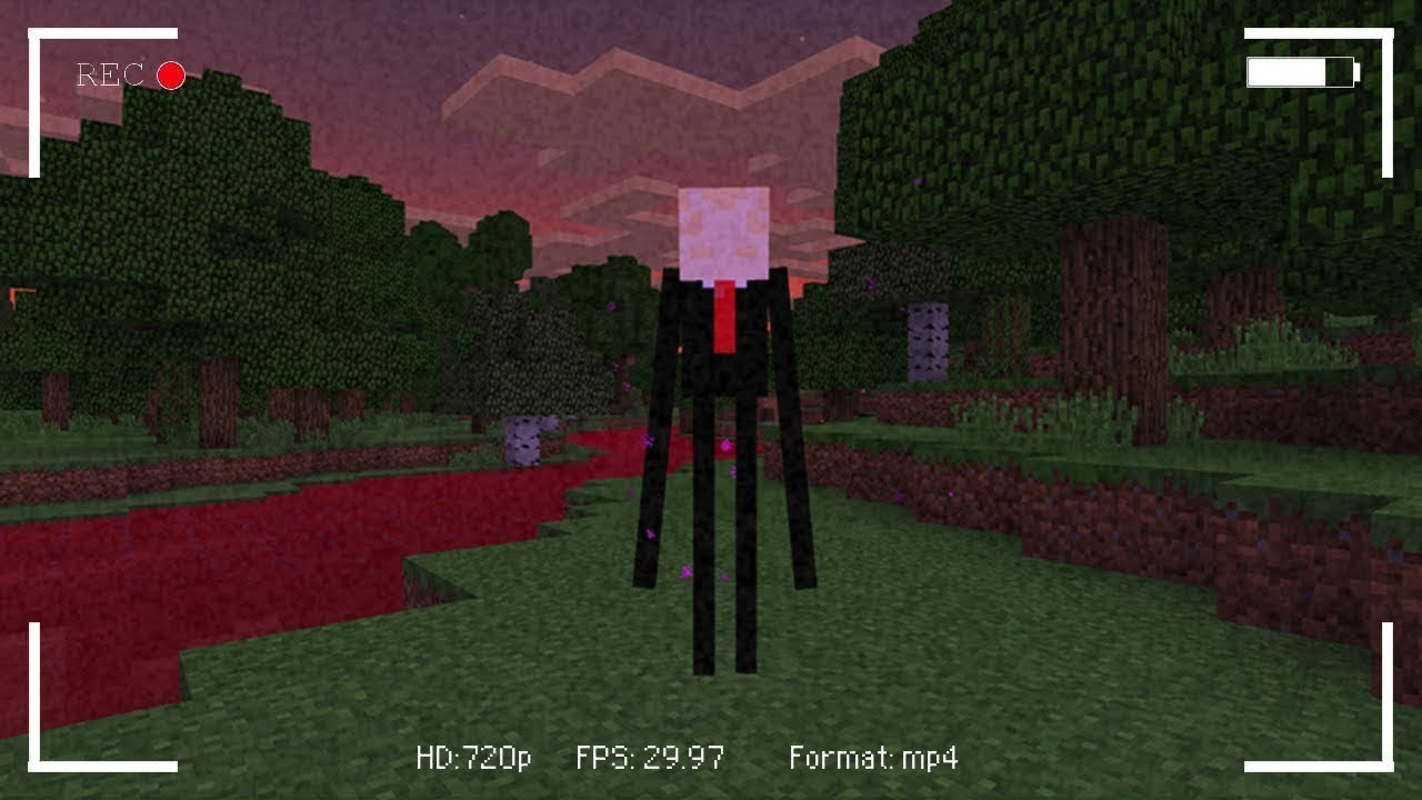 Addon Slenderman 2018 for MCPE截图3