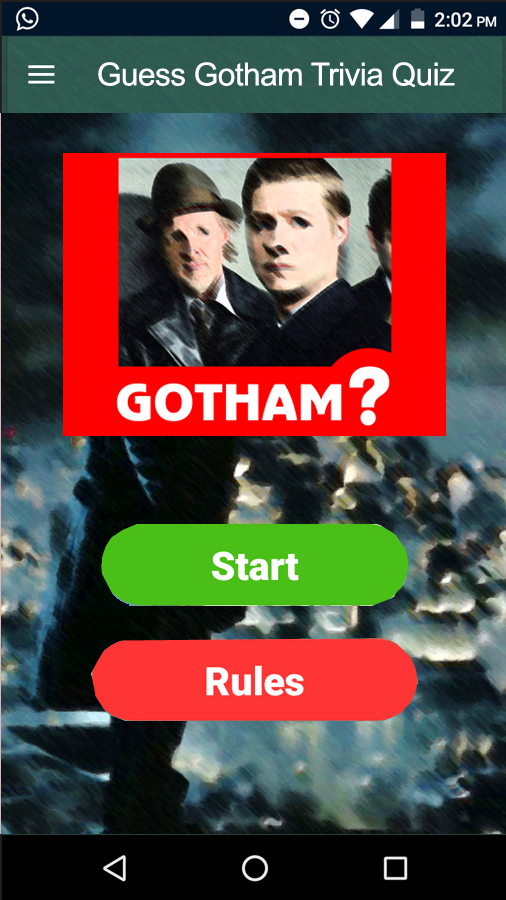 Guess Gotham Trivia Quiz截图4