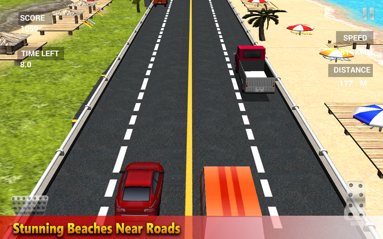 Long Drive Rider : Traffic Fever截图1