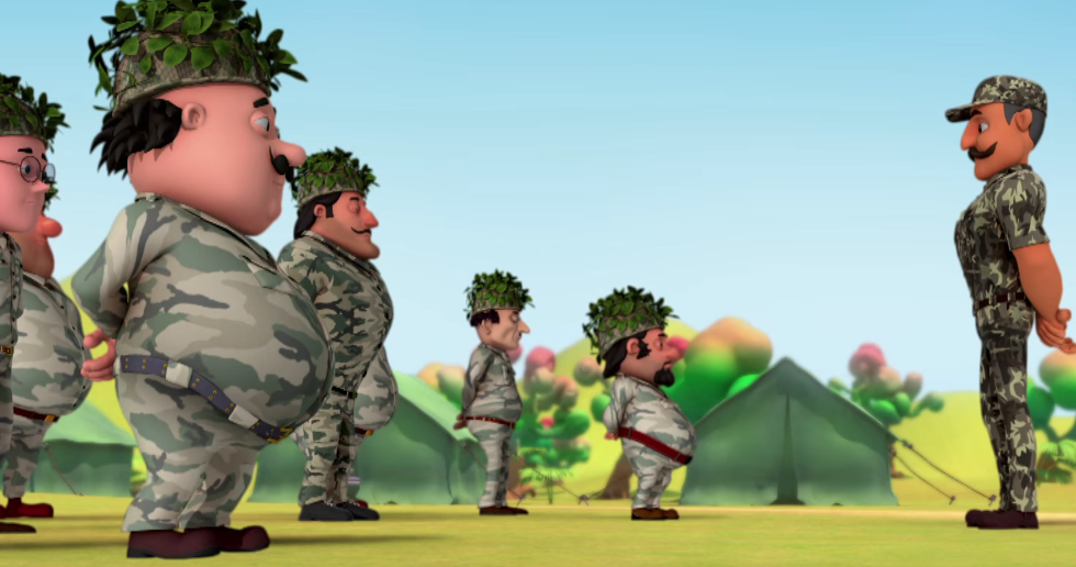 MOTU PATLU hindien soldier adventure runner截图4