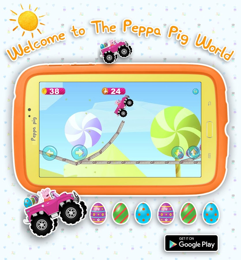 peppa pig racing截图1
