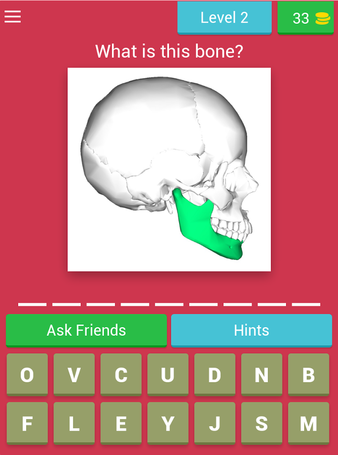 BONES Anatomy Quiz Trivia截图5