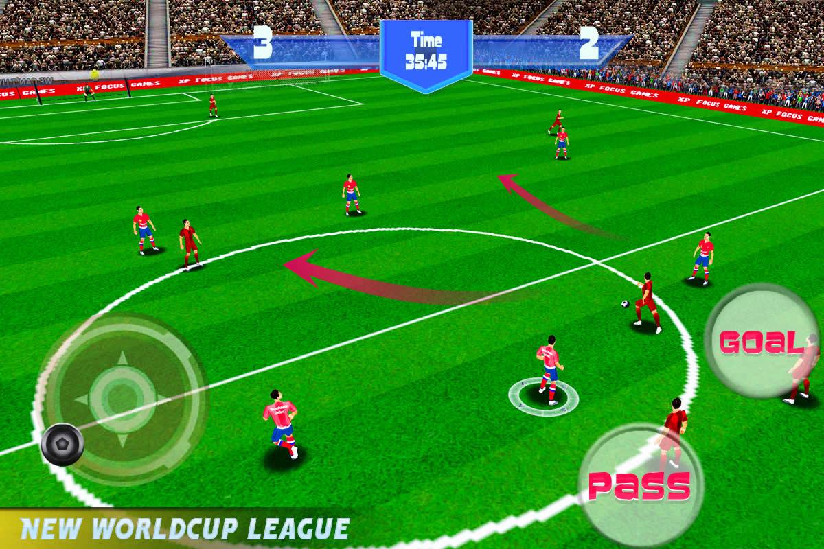 Dream Football 18: World Football Cup League截图4