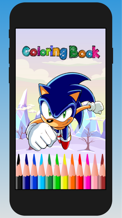 Coloring Book Game Sonic截图5