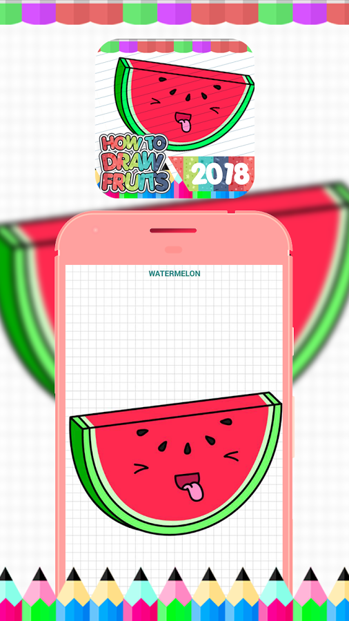 How To Draw Fruits 2018截图1