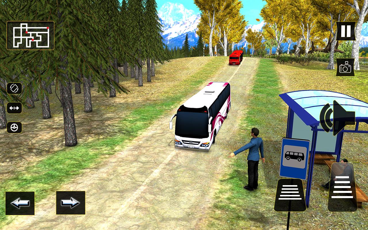 Offroad Bus Driving 2018 – Uphill Drive Simulator截图2