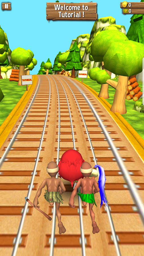 Uganda Knuckles Subway: Train Surfer Rush截图2