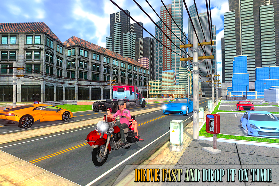 BMX Bike Moto Taxi Driver : Bike Pick n Drop Sim截图2