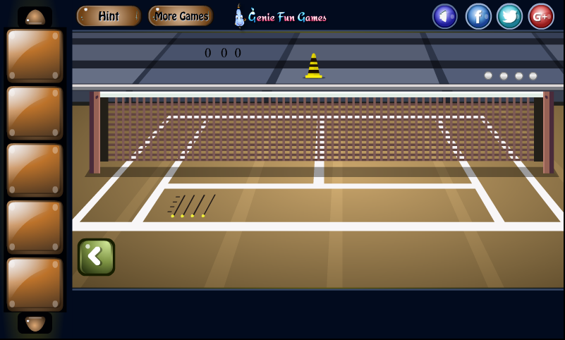 Genie Tennis Court Escape截图1