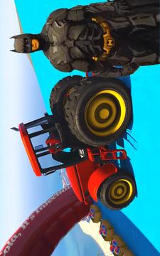 Superheroes Tractor Simulator Stunts截图