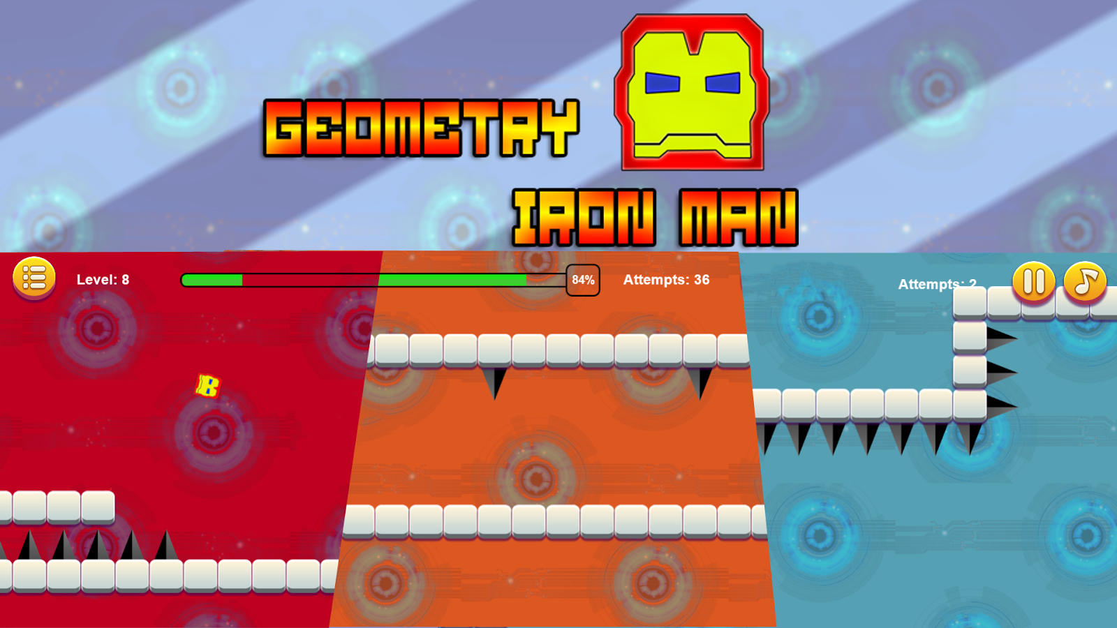 Geometry Irons Dash截图2