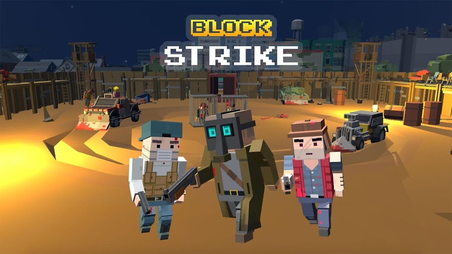 Block Strike City Wars 6截图1