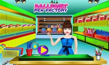 Ballpoint Pen Factory: High School Stationery Shop截图1