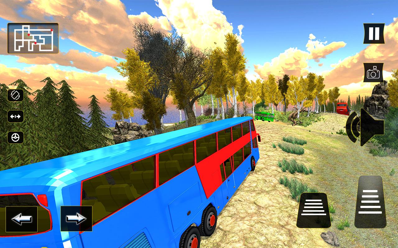 Offroad Bus Driving 2018 – Uphill Drive Simulator截图4