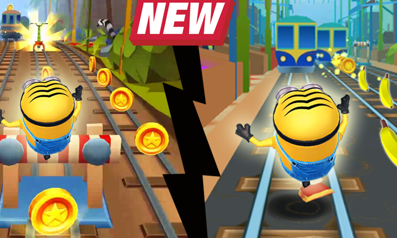 Subway Banana Rush Minion Surf Legend Adventure截图3