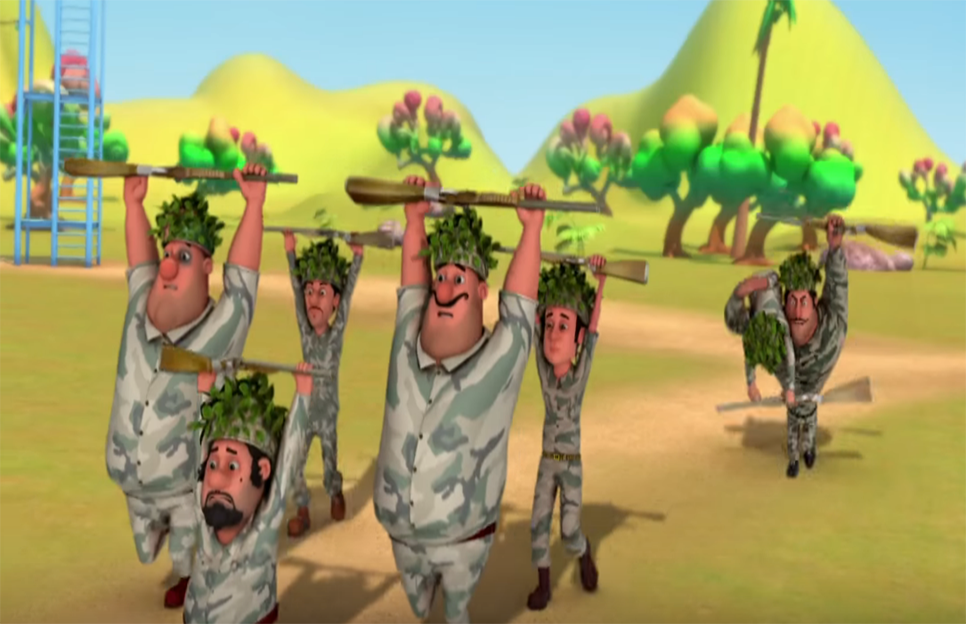 MOTU PATLU hindien soldier adventure runner截图2