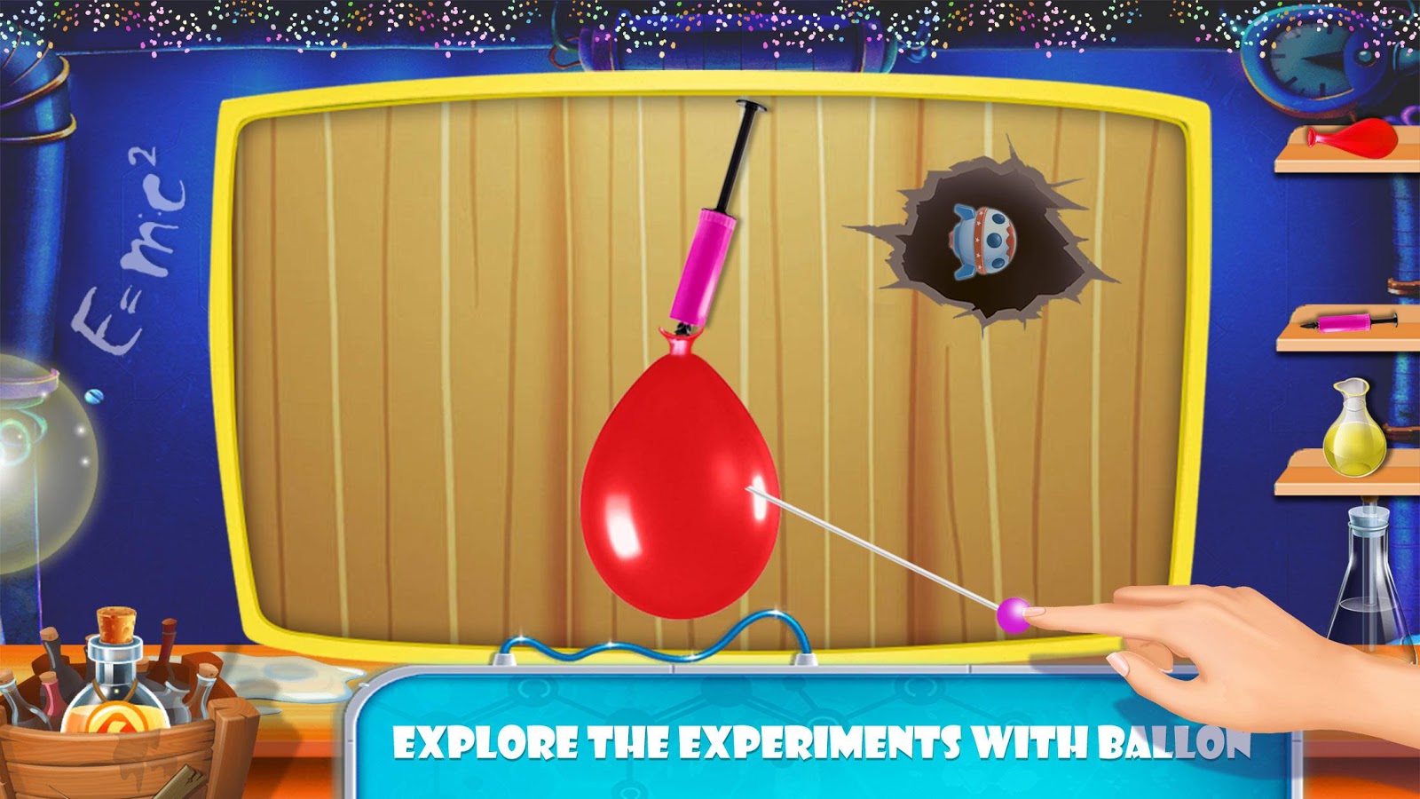 Science Experiments - Balloon Tricks Kids Learning截图5