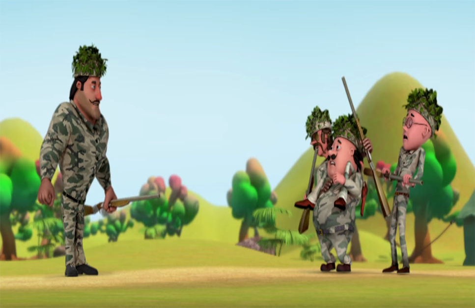 MOTU PATLU hindien soldier adventure runner截图1