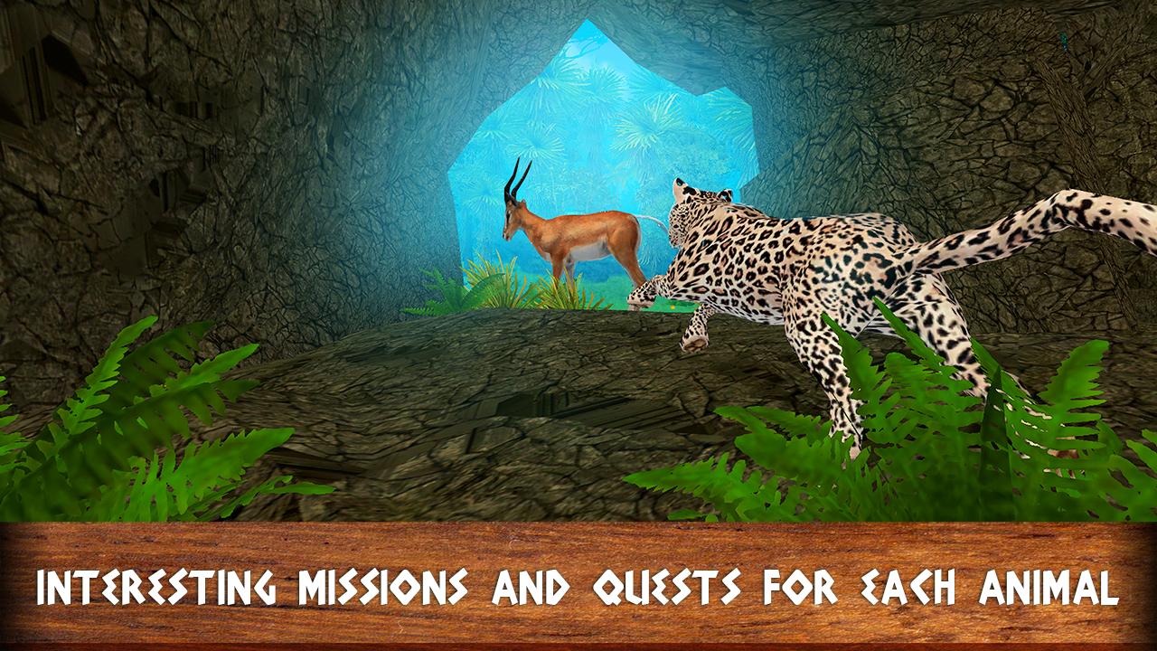 Wild Animals World - Jungle Simulator截图1