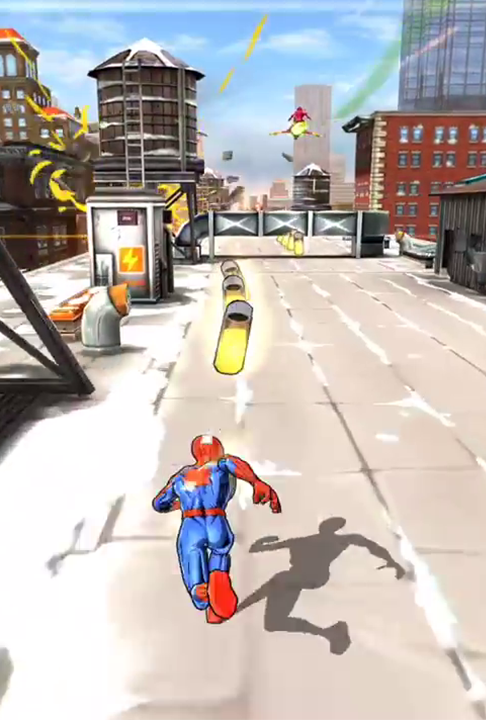 Subway Spider-Run Adventure World :Avengers Rush截图2