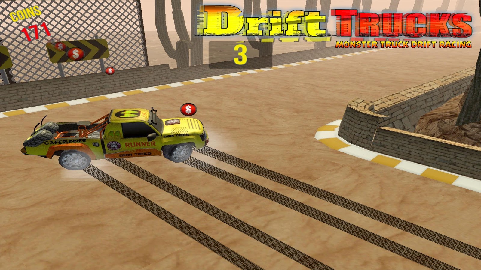 Drift Trucks : Monster Truck Off road Stunt Race截图2