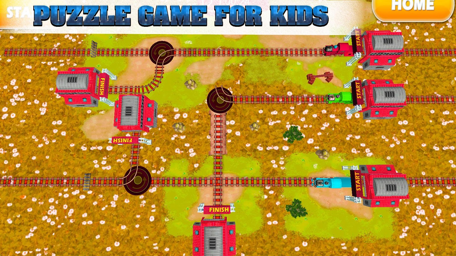 Train Maze Simulator : Train puzzle games for Kids截图5