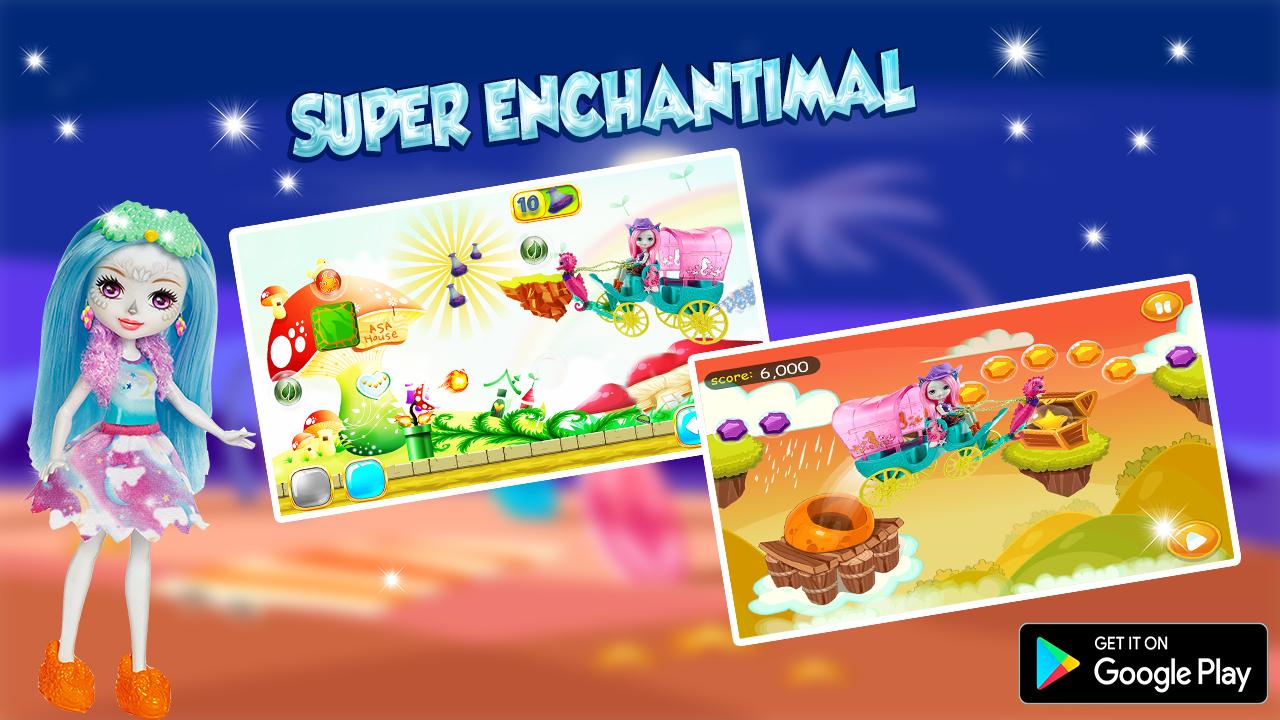 Enchantimaal Lol Doll Runner截图1