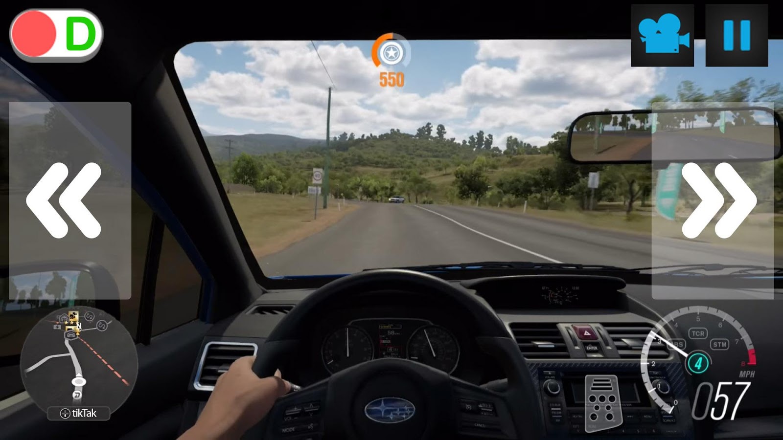 City Driver Subaru Simulator截图2