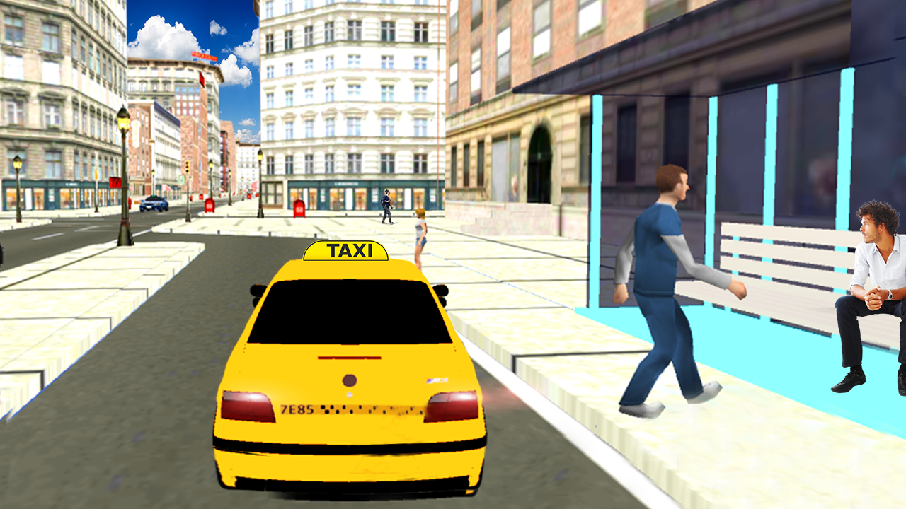 City Taxi Speed Drive截图3