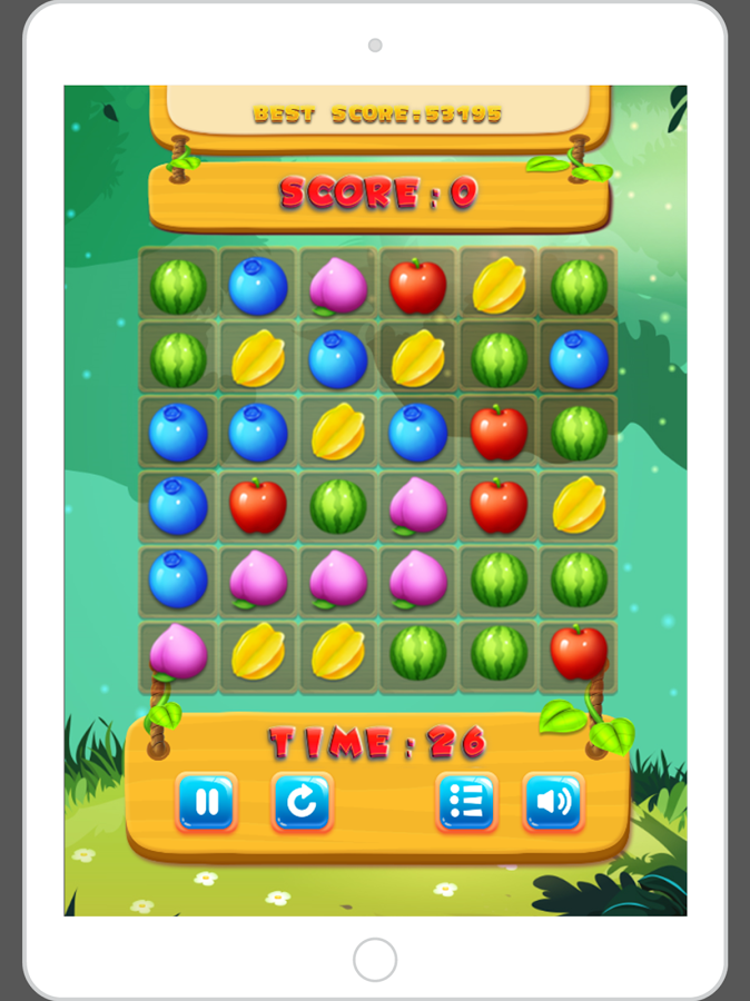 Fruit Land Match 3 Games截图3