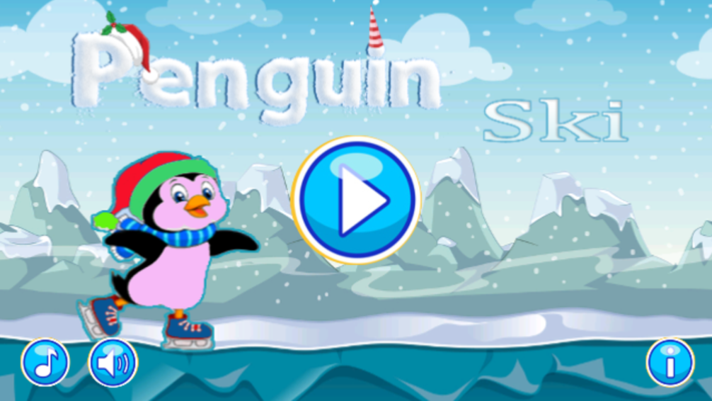 Penguin Ski - Run截图1