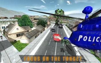police robot helicopter transformation battle截图1